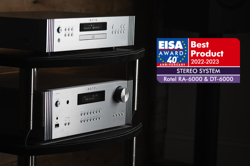 Rotel's New Diamond Series Wins EISA Award!